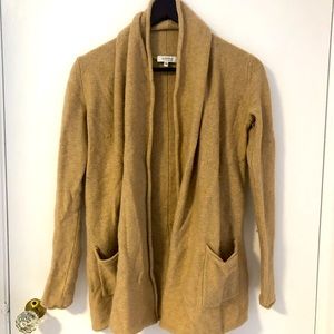 Brown XXS Babaton cardigan (made with cashmere)